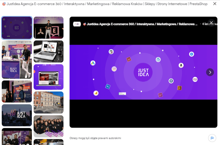 zdjęcia wizytówka Google