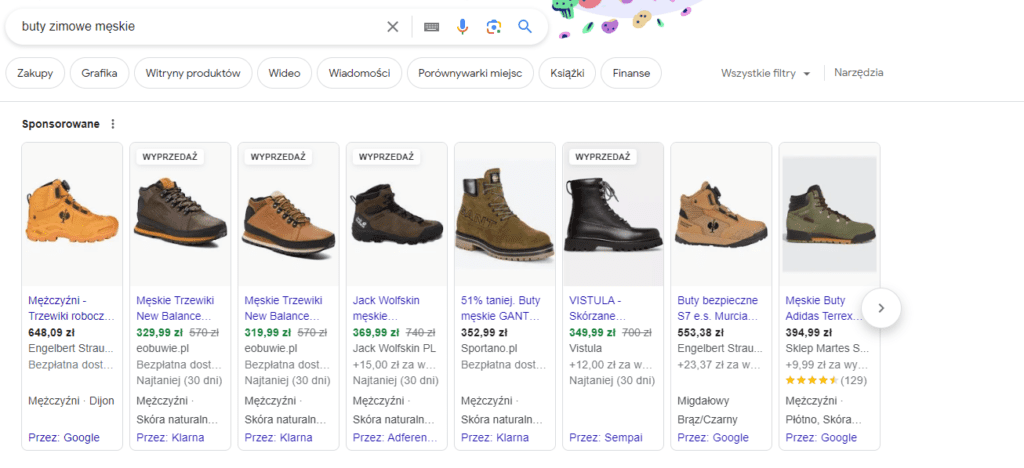 kampanie produktowe Google