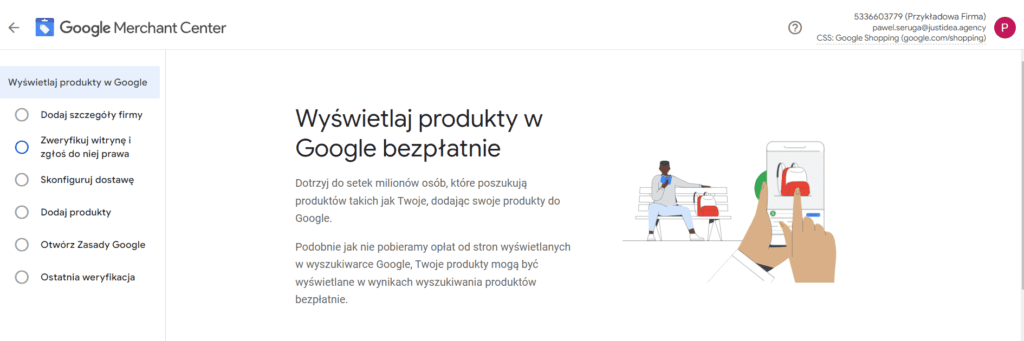 kampanie produktowe Google
