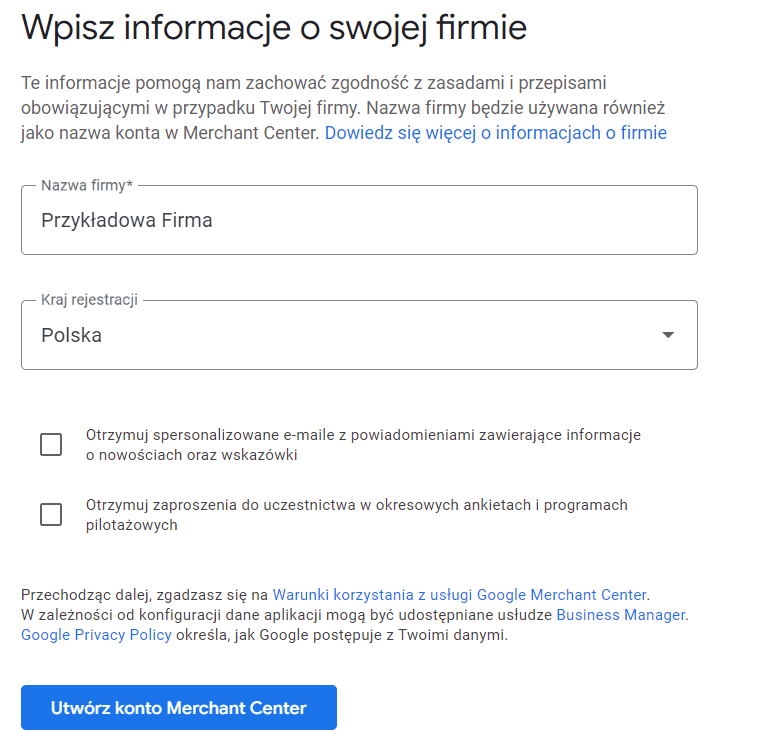 kampanie produktowe Google