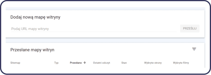 błędy w mapie strony a indeksowanie