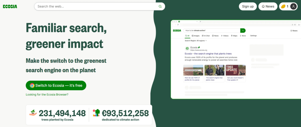 Ecosia