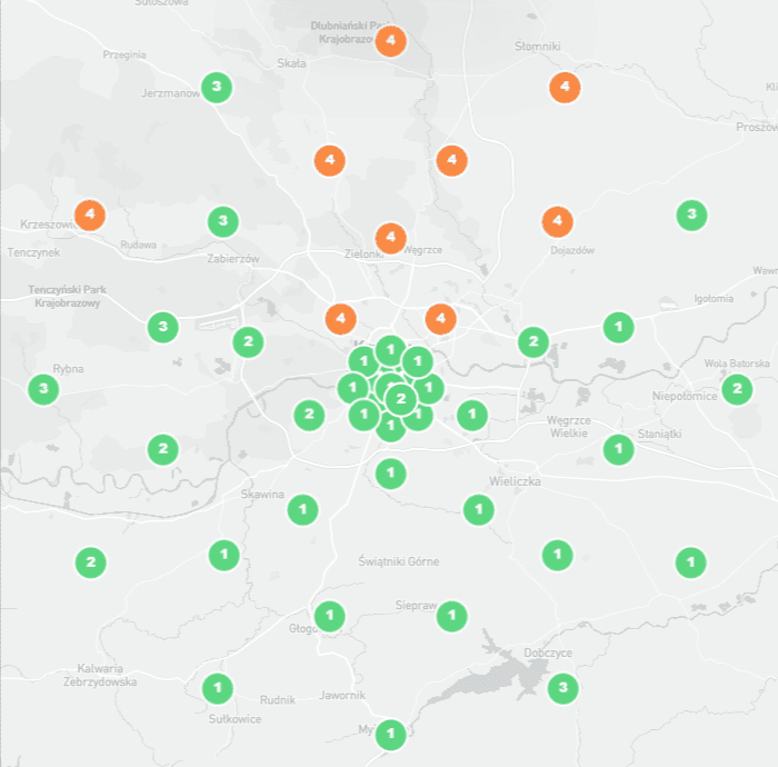 Mapa Google Maps dla frazy klinika leczenia niepłodności (Artvimed)
